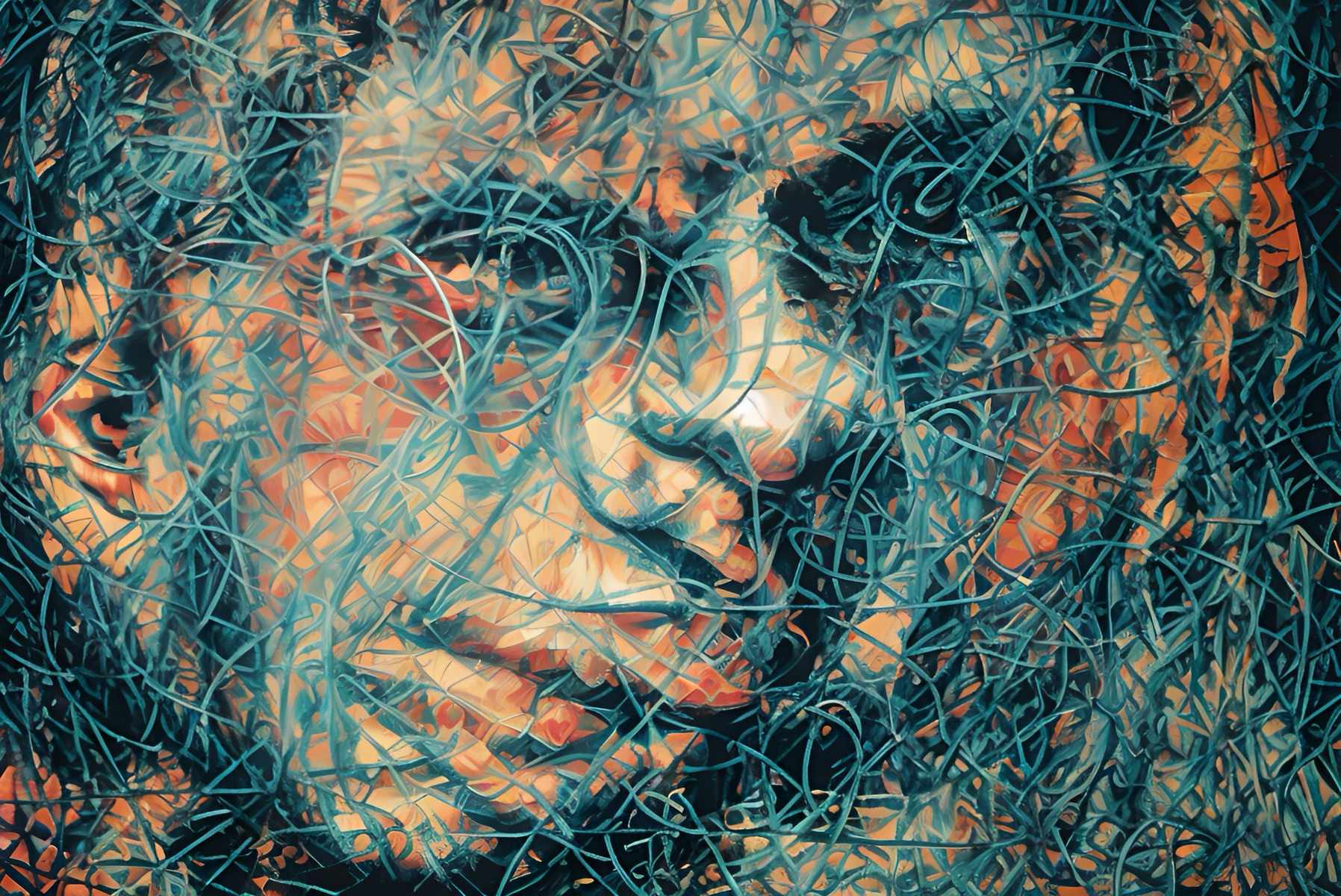 Die Zirkulation der Visage // face rotation, Stefan Vrakela
